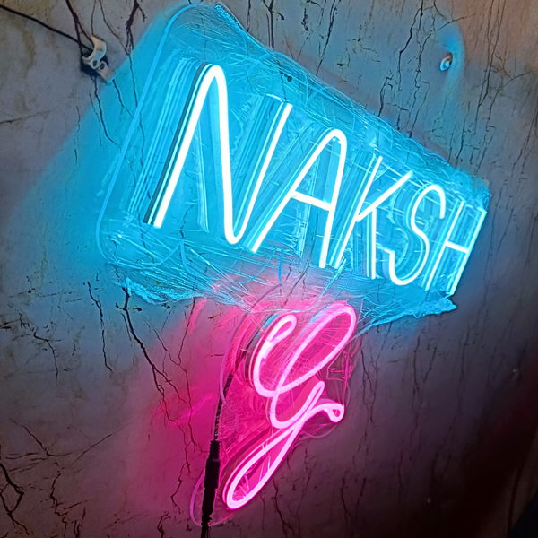Naksh G Neon Sign