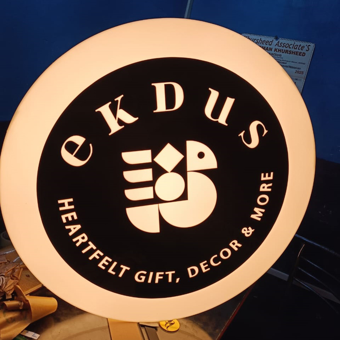 Acrylic 2D LOGO for business